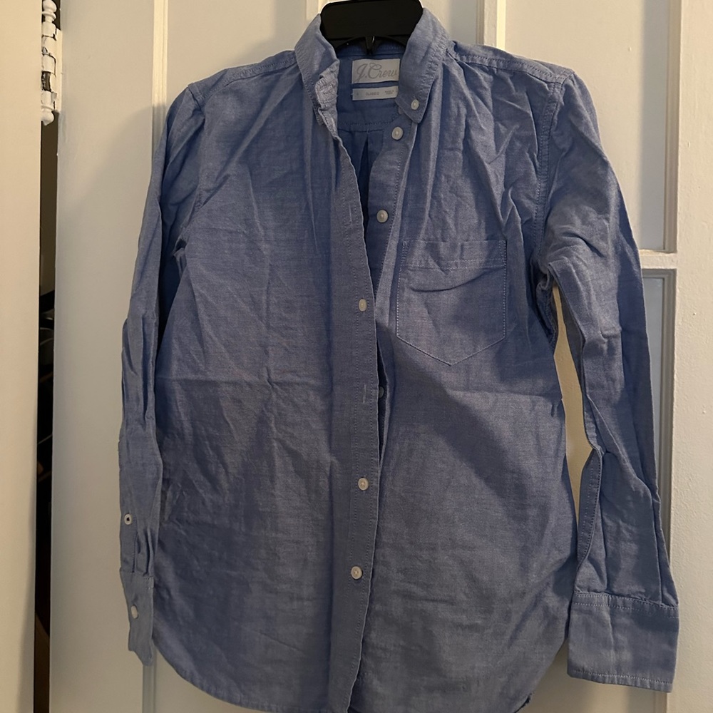 J.Crew Cotton Button-Down Oxford Shirt